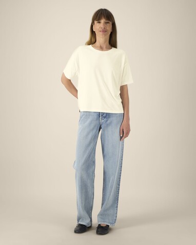 Stella Etta - Das Damen-T-Shirt aus Baumwolle-TENCEL™ Modal - Cream - XS bedrucken, Art.-Nr. STTW264C361XS Stella Etta - Das Damen-T-Shirt aus Baumwolle-TENCEL™ Modal - Cream - XS bedrucken, Art.-Nr. STTW264C361XS