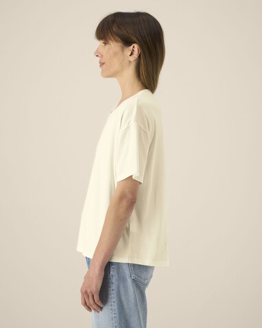 Stella Etta - Das Damen-T-Shirt aus Baumwolle-TENCEL™ Modal - Cream - XS bedrucken, Art.-Nr. STTW264C361XS Stella Etta - Das Damen-T-Shirt aus Baumwolle-TENCEL™ Modal - Cream - XS bedrucken, Art.-Nr. STTW264C361XS