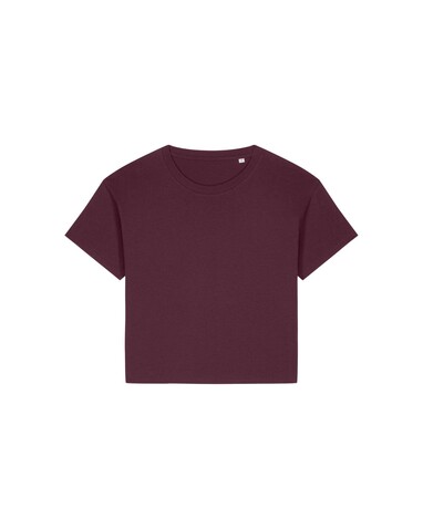 Stella Etta - Das Damen-T-Shirt aus Baumwolle-TENCEL™ Modal - Deep Plum - XS bedrucken, Art.-Nr. STTW264C151XS Stella Etta - Das Damen-T-Shirt aus Baumwolle-TENCEL™ Modal - Deep Plum - XS bedrucken, Art.-Nr. STTW264C151XS