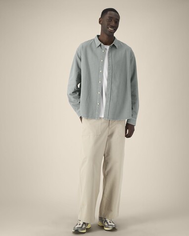 Worker Shirt - Das Relaxed Unisex-Hemd - G. Dyed Misty Grey - L bedrucken, Art.-Nr. STWU975C1571L Worker Shirt - Das Relaxed Unisex-Hemd - G. Dyed Misty Grey - L bedrucken, Art.-Nr. STWU975C1571L
