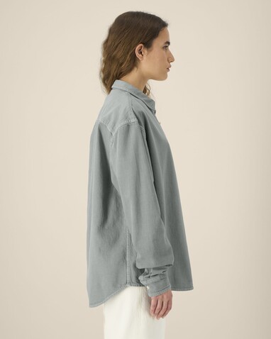 Worker Shirt - Das Relaxed Unisex-Hemd - G. Dyed Misty Grey - L bedrucken, Art.-Nr. STWU975C1571L Worker Shirt - Das Relaxed Unisex-Hemd - G. Dyed Misty Grey - L bedrucken, Art.-Nr. STWU975C1571L