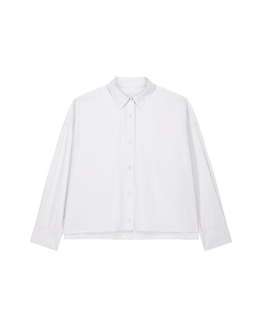 Stella Harper - Das Boxy Damen-Hemd - White - L bedrucken, Art.-Nr. STWW270C0011L