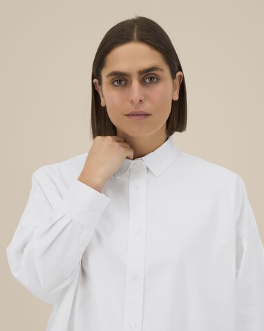 Stella Harper - Das Boxy Damen-Hemd - White - M bedrucken, Art.-Nr. STWW270C0011M