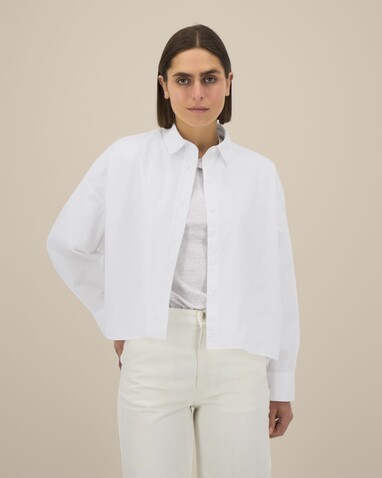 Stella Harper - Das Boxy Damen-Hemd - White - M bedrucken, Art.-Nr. STWW270C0011M