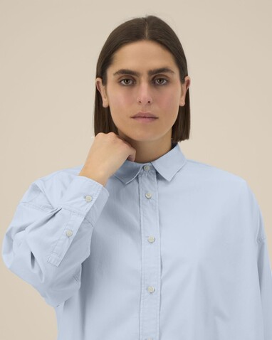 Stella Harper - Das Boxy Damen-Hemd - Summer Blue - M bedrucken, Art.-Nr. STWW270C3661M Stella Harper - Das Boxy Damen-Hemd - Summer Blue - M bedrucken, Art.-Nr. STWW270C3661M