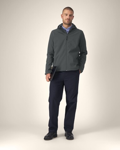 Stanley Discoverer - Die Herren-Softshelljacke mit Kapuze - Anthracite - L bedrucken, Art.-Nr. STJM158C2531L Stanley Discoverer - Die Herren-Softshelljacke mit Kapuze - Anthracite - L bedrucken, Art.-Nr. STJM158C2531L