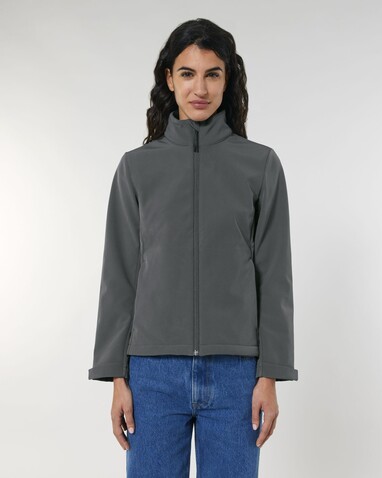 Stella Navigator - Die Damen-Softshelljacke - Anthracite - XXL bedrucken, Art.-Nr. STJW166C2532X