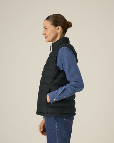 Stella Climber 2.0 - Die Damen-Weste - Black - XL bedrucken, Art.-Nr. STJW190C0021X Stella Climber 2.0 - Die Damen-Weste - Black - XL bedrucken, Art.-Nr. STJW190C0021X