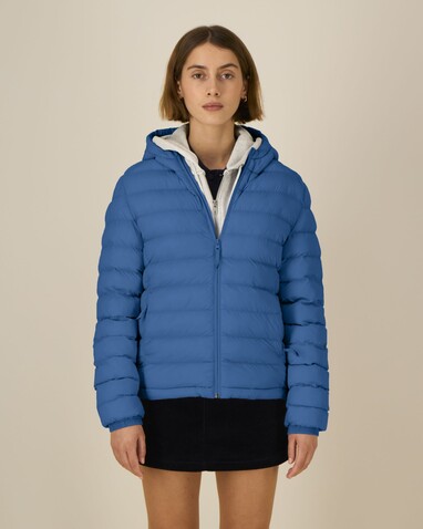 Stella Voyager 2.0 - Die wattierte Damen-Jacke - Mindful Blue - XL bedrucken, Art.-Nr. STJW191C7291X Stella Voyager 2.0 - Die wattierte Damen-Jacke - Mindful Blue - XL bedrucken, Art.-Nr. STJW191C7291X