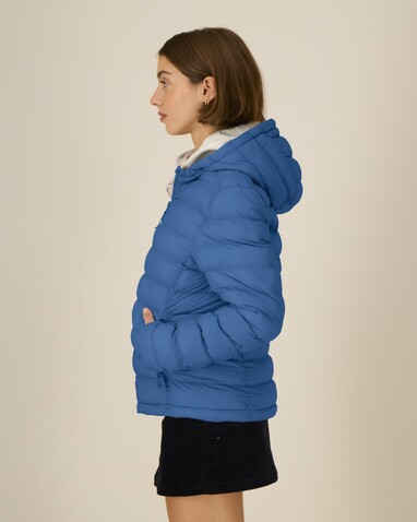 Stella Voyager 2.0 - Die wattierte Damen-Jacke - Mindful Blue - XL bedrucken, Art.-Nr. STJW191C7291X Stella Voyager 2.0 - Die wattierte Damen-Jacke - Mindful Blue - XL bedrucken, Art.-Nr. STJW191C7291X