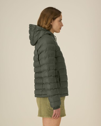 Stella Voyager 2.0 - Die wattierte Damen-Jacke - Khaki - S bedrucken, Art.-Nr. STJW191C2231S Stella Voyager 2.0 - Die wattierte Damen-Jacke - Khaki - S bedrucken, Art.-Nr. STJW191C2231S