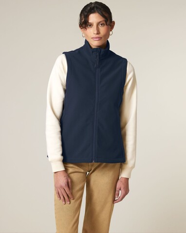 Stella Trail Blazer - Die Damen-Softshellweste - French Navy - XS bedrucken, Art.-Nr. STJW236C727XS