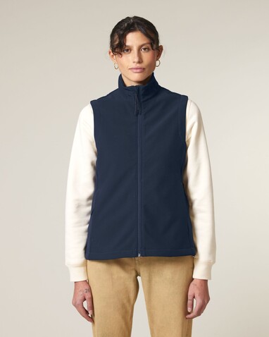 Stella Trail Blazer - Die Damen-Softshellweste - French Navy - XS bedrucken, Art.-Nr. STJW236C727XS