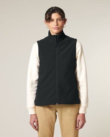 Stella Trail Blazer - Die Damen-Softshellweste - Black - S bedrucken, Art.-Nr. STJW236C0021S Stella Trail Blazer - Die Damen-Softshellweste - Black - S bedrucken, Art.-Nr. STJW236C0021S
