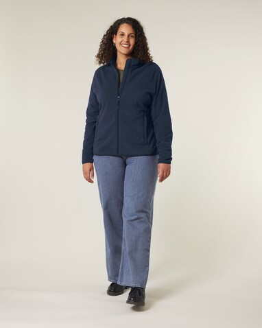 Stella Guider - Die Damen-Fleecejacke - French Navy - L bedrucken, Art.-Nr. STJW239C7271L Stella Guider - Die Damen-Fleecejacke - French Navy - L bedrucken, Art.-Nr. STJW239C7271L