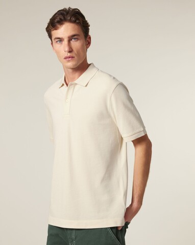 Prepster 2.0 - Das Unisex-Polo - Natural Raw - 3XL bedrucken, Art.-Nr. STPU222C0543X Prepster 2.0 - Das Unisex-Polo - Natural Raw - 3XL bedrucken, Art.-Nr. STPU222C0543X