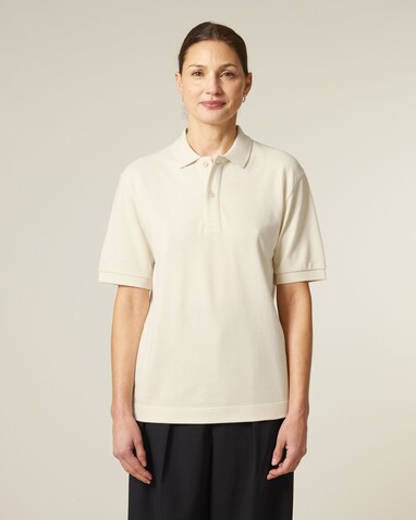 Prepster 2.0 - Das Unisex-Polo - Natural Raw - L bedrucken, Art.-Nr. STPU222C0541L