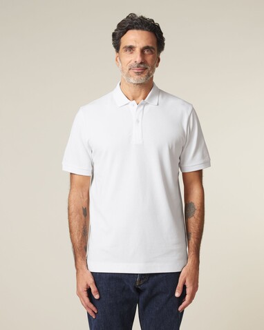 Prepster 2.0 - Das Unisex-Polo - White - XL bedrucken, Art.-Nr. STPU222C0011X Prepster 2.0 - Das Unisex-Polo - White - XL bedrucken, Art.-Nr. STPU222C0011X