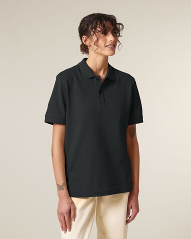Prepster 2.0 - Das Unisex-Polo - Black - S bedrucken, Art.-Nr. STPU222C0021S Prepster 2.0 - Das Unisex-Polo - Black - S bedrucken, Art.-Nr. STPU222C0021S