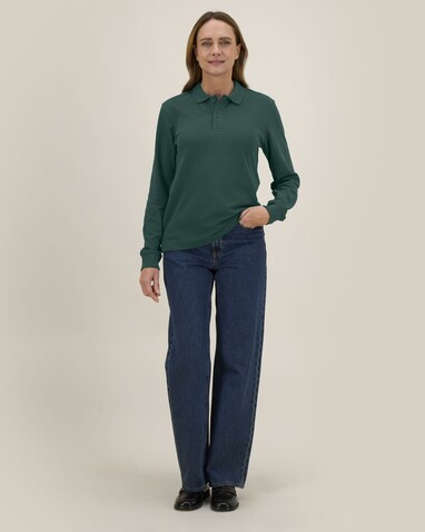 Prepster 2.0 Long Sleeve - Das Langarm-Unisex-Polo - Glazed Green - XS bedrucken, Art.-Nr. STPU223C036XS Prepster 2.0 Long Sleeve - Das Langarm-Unisex-Polo - Glazed Green - XS bedrucken, Art.-Nr. STPU223C036XS