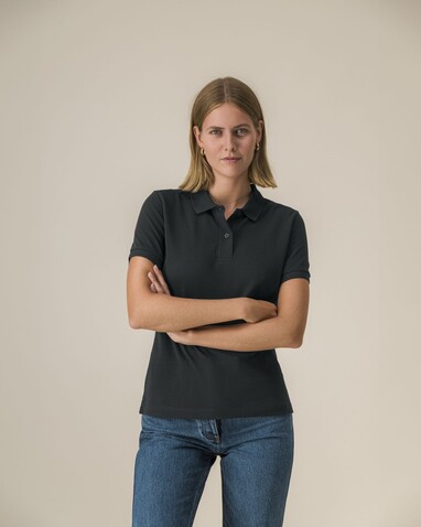Stella Coaster - Das Damen-Polo - Black - XL bedrucken, Art.-Nr. STPW977C0021X Stella Coaster - Das Damen-Polo - Black - XL bedrucken, Art.-Nr. STPW977C0021X