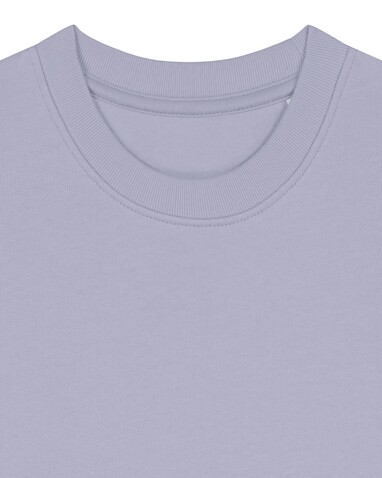 Mini Changer 2.0 - Das Iconic Kinder-Sweatshirt - Lavender - 7-8/122-128cm bedrucken, Art.-Nr. STSK181C06307