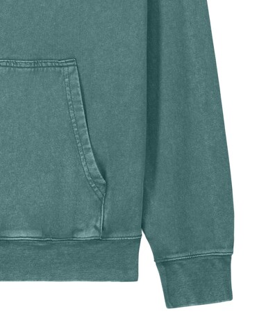 Archer Vintage - Der Garment-Dyed Unisex-Hoodie aus French Terry - G. Dyed Hydro - M bedrucken, Art.-Nr. STSU040C1021M