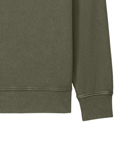 Matcher Vintage - Das Garment-Dyed Rundhals-Unisex-Sweatshirt aus French Terry - G. Dyed Khaki - 3XL bedrucken, Art.-Nr. STSU085C1093X Matcher Vintage - Das Garment-Dyed Rundhals-Unisex-Sweatshirt aus French Terry - G. Dyed Khaki - 3XL bedrucken, Art.-Nr. STSU085C1093X