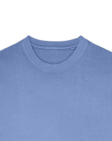 Matcher Vintage - Das Garment-Dyed Rundhals-Unisex-Sweatshirt aus French Terry - G. Dyed Swimmer Blue - M bedrucken, Art.-Nr. STSU085C1031M Matcher Vintage - Das Garment-Dyed Rundhals-Unisex-Sweatshirt aus French Terry - G. Dyed Swimmer Blue - M bedrucken, Art.-Nr. STSU085C1031M
