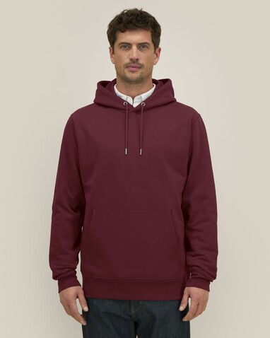 Cruiser 2.0 - Der Iconic Unisex-Hoodie - Burgundy - L bedrucken, Art.-Nr. STSU177C2441L