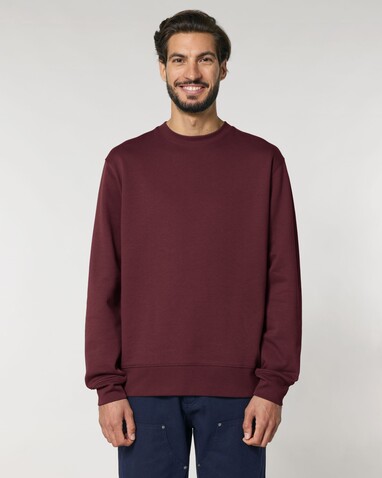 Changer 2.0 - Das Iconic Rundhals-Unisex-Sweatshirt - Burgundy - XS bedrucken, Art.-Nr. STSU178C244XS