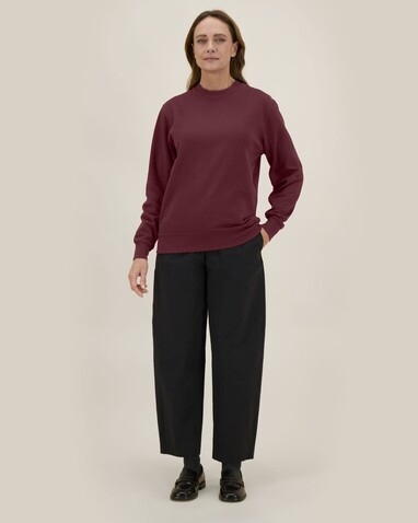 Changer 2.0 - Das Iconic Rundhals-Unisex-Sweatshirt - Burgundy - XS bedrucken, Art.-Nr. STSU178C244XS
