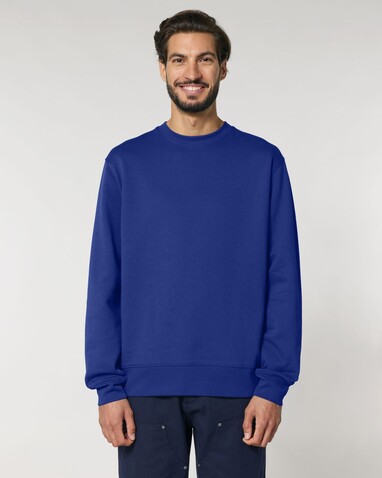 Changer 2.0 - Das Iconic Rundhals-Unisex-Sweatshirt - Worker Blue - L bedrucken, Art.-Nr. STSU178C0881L