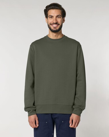 Changer 2.0 - Das Iconic Rundhals-Unisex-Sweatshirt - Khaki - XL bedrucken, Art.-Nr. STSU178C2231X