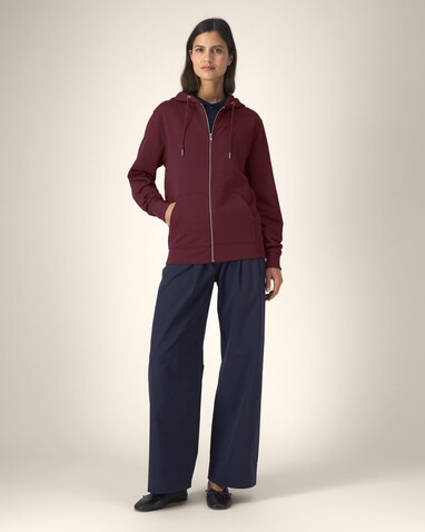 Cultivator 2.0 - Der Iconic Unisex-Zip-Hoodie - Burgundy - XL bedrucken, Art.-Nr. STSU179C2441X