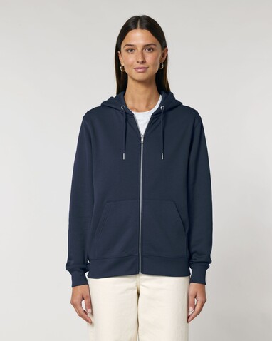 Cultivator 2.0 - Der Iconic Unisex-Zip-Hoodie - French Navy - XXL bedrucken, Art.-Nr. STSU179C7272X