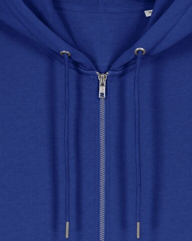 Cultivator 2.0 - Der Iconic Unisex-Zip-Hoodie - Worker Blue - XXS bedrucken, Art.-Nr. STSU179C0882S