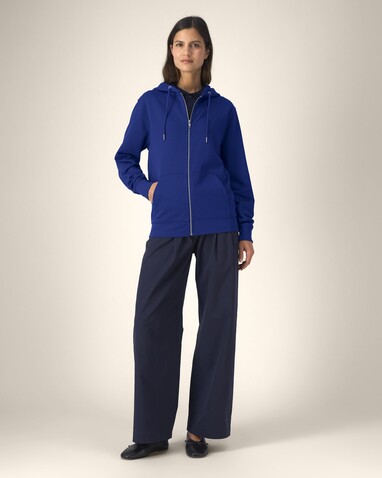 Cultivator 2.0 - Der Iconic Unisex-Zip-Hoodie - Worker Blue - XXL bedrucken, Art.-Nr. STSU179C0882X