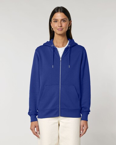 Cultivator 2.0 - Der Iconic Unisex-Zip-Hoodie - Worker Blue - 4XL bedrucken, Art.-Nr. STSU179C0884X