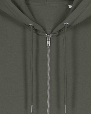 Cultivator 2.0 - Der Iconic Unisex-Zip-Hoodie - Khaki - S bedrucken, Art.-Nr. STSU179C2231S