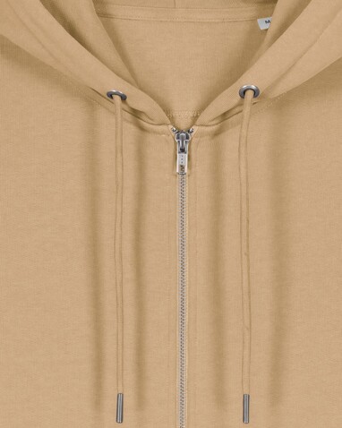 Cultivator 2.0 - Der Iconic Unisex-Zip-Hoodie - Latte - XXL bedrucken, Art.-Nr. STSU179C1122X