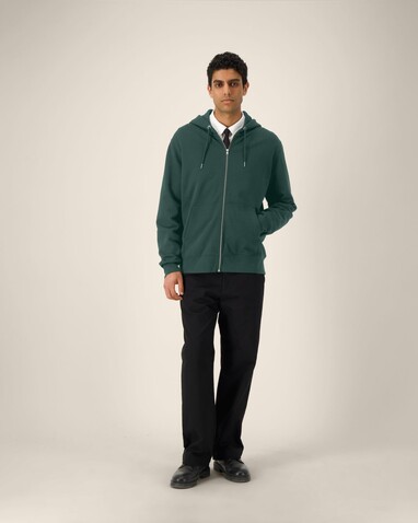 Cultivator 2.0 - Der Iconic Unisex-Zip-Hoodie - Glazed Green - XXS bedrucken, Art.-Nr. STSU179C0362S
