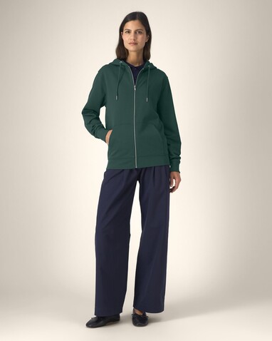Cultivator 2.0 - Der Iconic Unisex-Zip-Hoodie - Glazed Green - XS bedrucken, Art.-Nr. STSU179C036XS