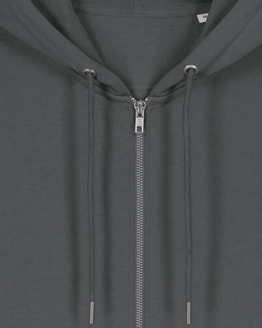 Cultivator 2.0 - Der Iconic Unisex-Zip-Hoodie - Anthracite - L bedrucken, Art.-Nr. STSU179C2531L