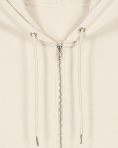Cultivator 2.0 - Der Iconic Unisex-Zip-Hoodie - Natural Raw - L bedrucken, Art.-Nr. STSU179C0541L