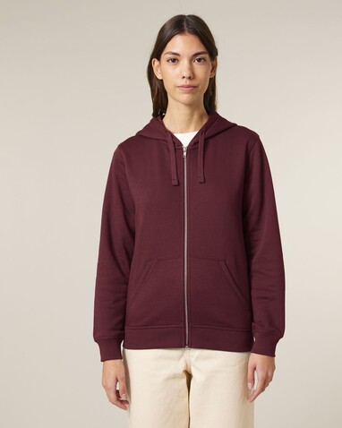 Mixer - Der Unisex-Zip-Hoodie - Burgundy - S bedrucken, Art.-Nr. STSU205C2441S Mixer - Der Unisex-Zip-Hoodie - Burgundy - S bedrucken, Art.-Nr. STSU205C2441S