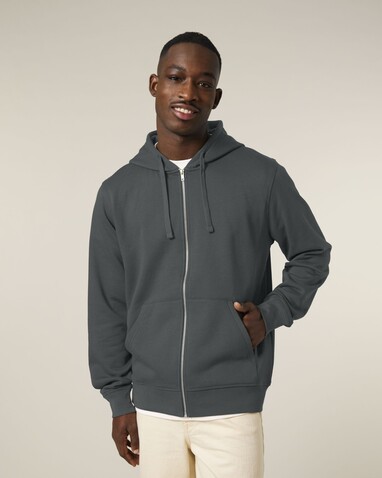 Mixer - Der Unisex-Zip-Hoodie - Anthracite - M bedrucken, Art.-Nr. STSU205C2531M Mixer - Der Unisex-Zip-Hoodie - Anthracite - M bedrucken, Art.-Nr. STSU205C2531M