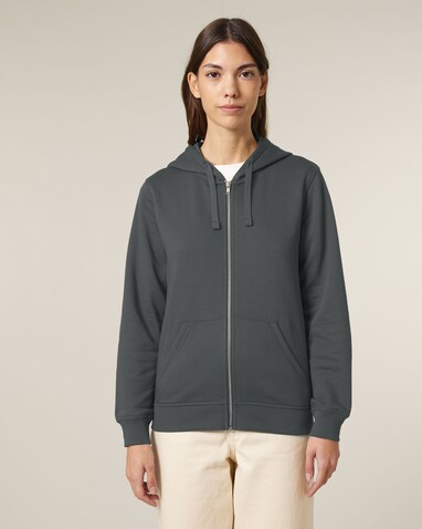 Mixer - Der Unisex-Zip-Hoodie - Anthracite - 3XL bedrucken, Art.-Nr. STSU205C2533X