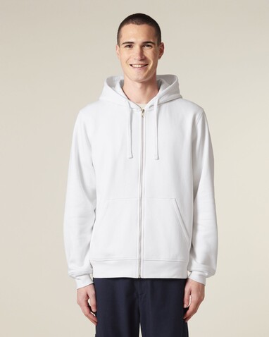 Mixer - Der Unisex-Zip-Hoodie - White - L bedrucken, Art.-Nr. STSU205C0011L Mixer - Der Unisex-Zip-Hoodie - White - L bedrucken, Art.-Nr. STSU205C0011L