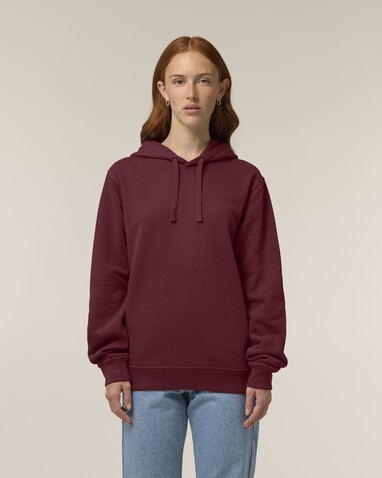 Sounder - Der Unisex-Hoodie mit Seitentaschen - Burgundy - XS bedrucken, Art.-Nr. STSU229C244XS